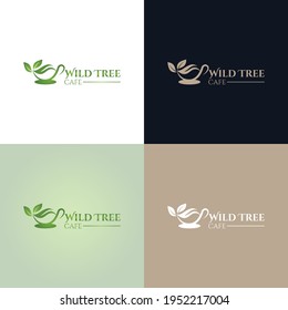 Coffee logo design tea logo café logo