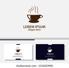 Coffee logo design template. vector illustration.EPS10