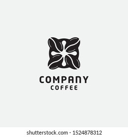 coffee logo design template - vector