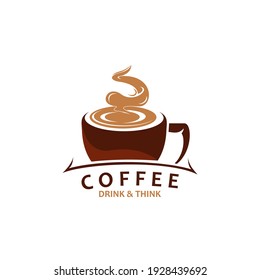 Coffee logo design template, Vector coffee logo for coffee shop and and any business related to coffee