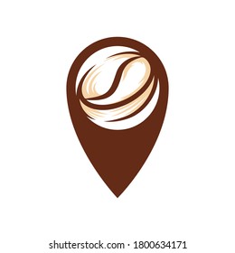 Coffee Logo design vector illustration. Vintage Coffee Logo vector design concept for cafe and restaurant. Abstract Coffee Shop vector design for Logo, icon, label, badge, sign and symbol.