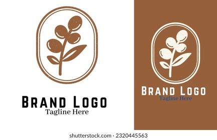 Coffee logo design vector illustration. Cafe logos minimalist concept