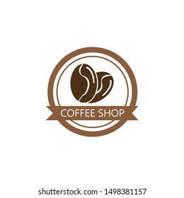 COFFEE LOGO DESIGN  VECTOR  ILUSTRATION TEMPLATE