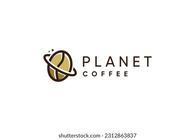 Coffee logo design vector with modern style