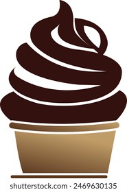 Coffee logo design vector template arts. Vanilla Ice cream logo design vector images. Ice Cream logo design template images. Cone ice cream icon.
