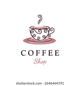 coffee logo design vector template