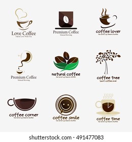 Coffee Logo design vector template. Vector Illustration