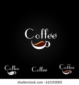 Coffee Logo design vector template.