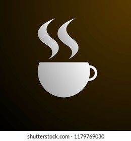 coffee logo icon concept.