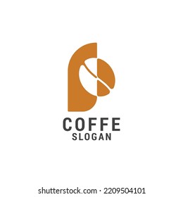 Coffee logo icon design template. luxury, vector