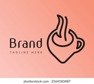 Coffee logo icon design template elements. Usable for Branding and Business Logos.