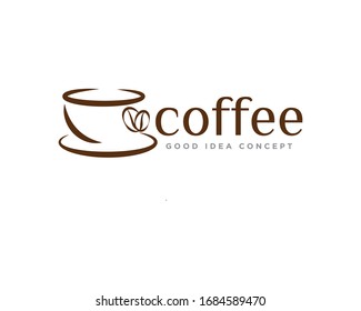 Coffee Logo Icon Design Vector