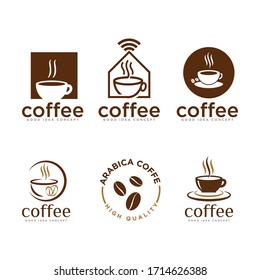 Coffee Logo Icon Design Vector