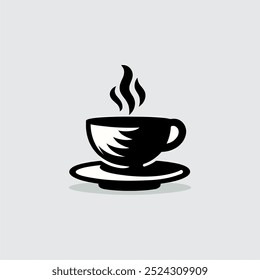 coffee logo icon hot cafe eps