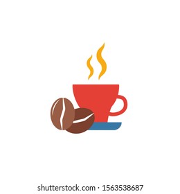 Coffee Logo icon. Simple flat element from coffe shop collection. Creative coffee logo icon for templates, software and apps.
