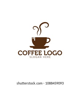 Coffee logo icon template
