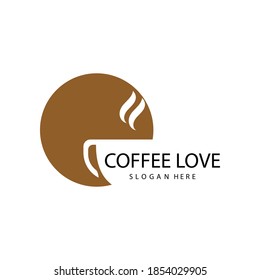 coffee logo  icon vector illustration template