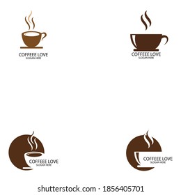 coffee logo icon vector illustration template