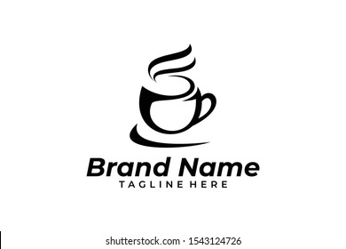 coffee logo icon vector isolated