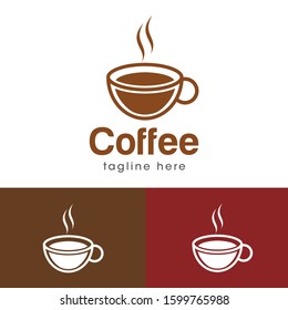 Coffee Logo and Icon Vector Template