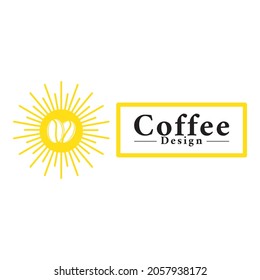 coffee logo icon vector template.