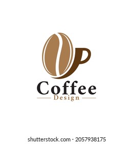 coffee logo icon vector template.