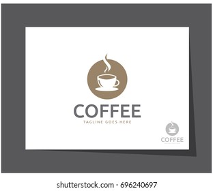 coffee logo icon vector template