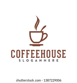 coffee logo illustration and icon