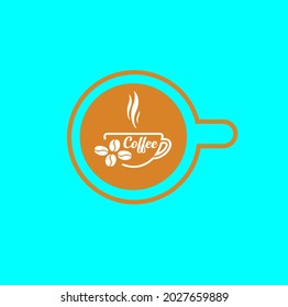 coffee logo, illustration vector graphic  perfect for everyone comunity online shop and company