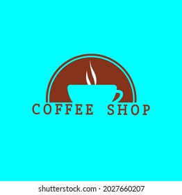 coffee logo, illustration vector graphic  perfect for everyone comunity online shop and company