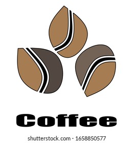 coffee logo isolated on white background