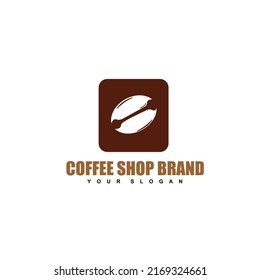 Coffee logo. Isolated coffee wrench on white background