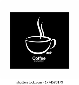 Coffee logo , Coffee label, Coffee shop icon.