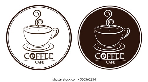 coffee logo, labels, design templates