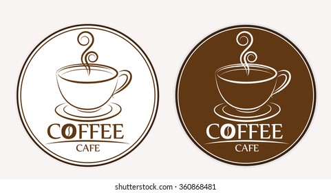 Coffee logo, labels, design templates