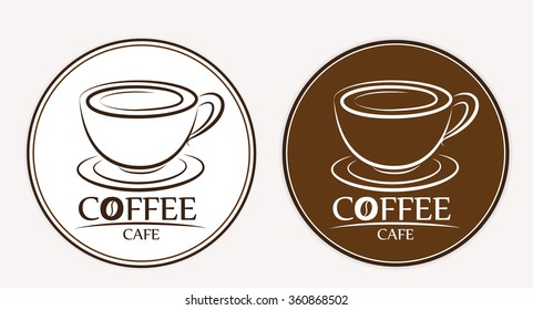 Coffee logo, labels, design templates