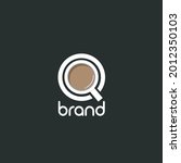 coffee logo with letter Q