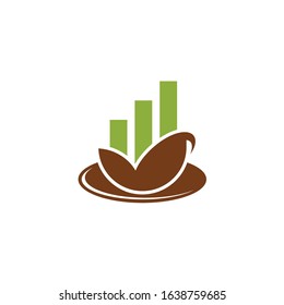 COFFEE logo is a little explanation of the concept of the logo: a unique  letter with clean, clear, thick, and elegant lines