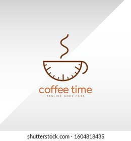 Coffee logo modern design template.