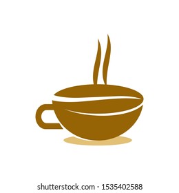 Coffee Logo Mug Template Vector Illustration Design Isolated