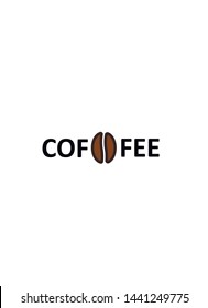 Coffee Logo On White Background Stock Vector (Royalty Free) 1441249775 ...