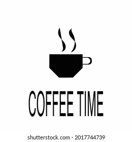 coffee logo on white background
