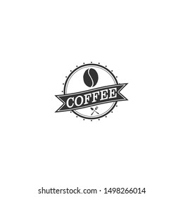 Coffee logo for product label and cafe and resto