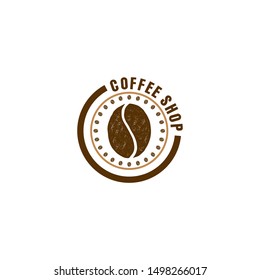 Coffee logo for product label and cafe and resto