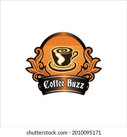 Coffee logo. Coffee shop logo. Beverages logo.