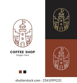 coffee logo for coffee shops, coffee cafes and restaurants