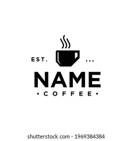 A coffee logo with a simple and elegant design is perfect for your business.