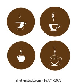 coffee logo stock illustration design