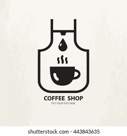 coffee logo strict style for your company