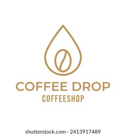Coffee logo, suitable for coffee shop logo or product brand identity.